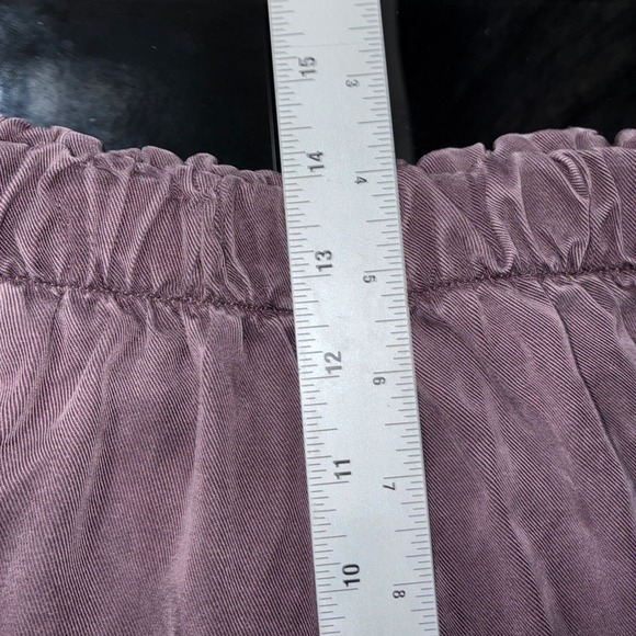 Bryn Walker Casbah Brown Elastic Waist 100% Tencel Wide Leg Pants Women Size M - Picture 7 of 10